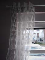 Rideau voilage à œillets avec triangles, Enlèvement ou Envoi, Comme neuf, Blanc