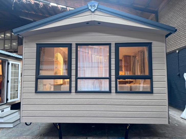 Nieuwe Nordstar stacaravan vanaf € 38.995, Caravanes & Camping, Caravanes résidentielles, jusqu'à 4, Enlèvement