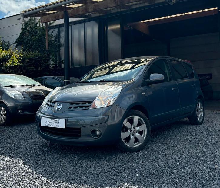 NISSANE NOTE *** CARNET COMPLET ***, Auto's, Nissan, Bedrijf, Te koop, Note, Benzine, Euro 4, 5 deurs, Handgeschakeld, Blauw, Ophalen