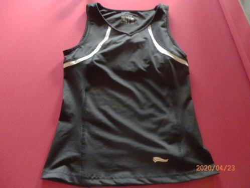 (8) -tee shirt de sport femme t.xs noir - crivit - neuf -, Kleding | Dames, Sportkleding, Nieuw, Fitness of Aerobics, Maat 34 (XS) of kleiner