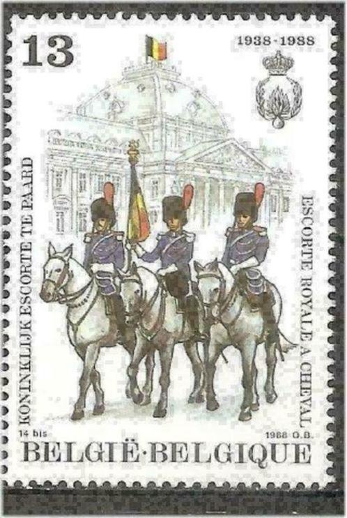 Belgie 1988 - Yvert/OBP 2308 - Koninklijk Escorte te Pa (PF), Postzegels en Munten, Postzegels | Europa | België, Postfris, Postfris
