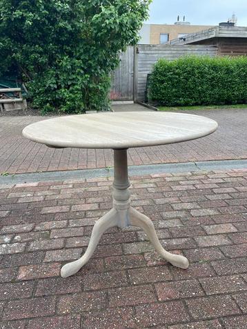 Flamant bijzettafel inklapbaar diam 90cm - eik verweerd beschikbaar voor biedingen