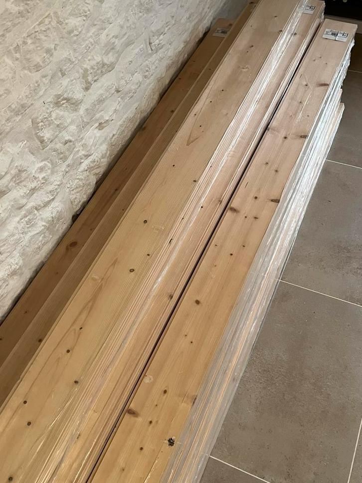 Lambris sapin brut, Doe-het-zelf en Bouw, Hout en Planken, Nieuw, Plank, Grenen, 200 tot 250 cm, Minder dan 25 mm, Ophalen