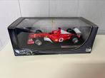 1:18 Hot Wheels Racing Ferrari F1 F2002 Michael Schumacher, Hobby en Vrije tijd, Modelauto's | 1:18, Ophalen of Verzenden, Zo goed als nieuw