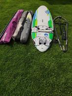 Fanatic Gecko 120 set met 3 zeilen, Watersport en Boten, Ophalen, Minder dan 250 cm, Met vin(nen), Complete set