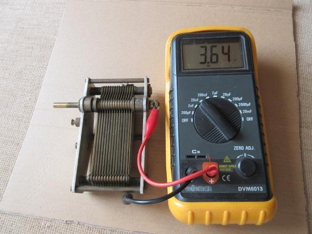 Acer 3.6 nF variabele condensator, Ophalen of Verzenden