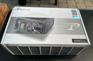 Seasonic platinium 660w plus PC-voeding met hoog bereik  beschikbaar voor biedingen