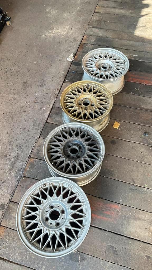 bmw e30 Originele 15 inch Bbs velgen, Auto-onderdelen, Banden en Velgen, Velg(en), 15 inch, Ophalen
