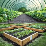 VOUNOT | Mulchdoek met 100 stuks onkruidharingen | Nieuw, Tuin en Terras, Hand-tuingereedschap, -, -, Verzenden, Vounot