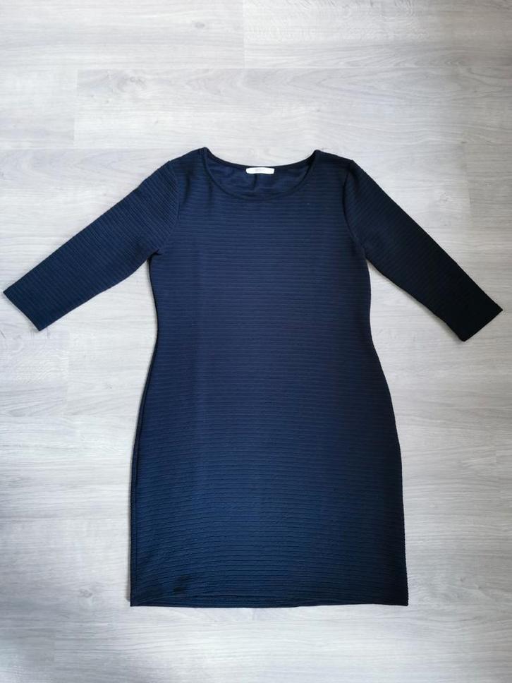 Winterjurk Lola & Liza - maat 42/L, Vêtements | Femmes, Robes, Porté, Taille 42/44 (L), Bleu, Longueur genou, Enlèvement ou Envoi