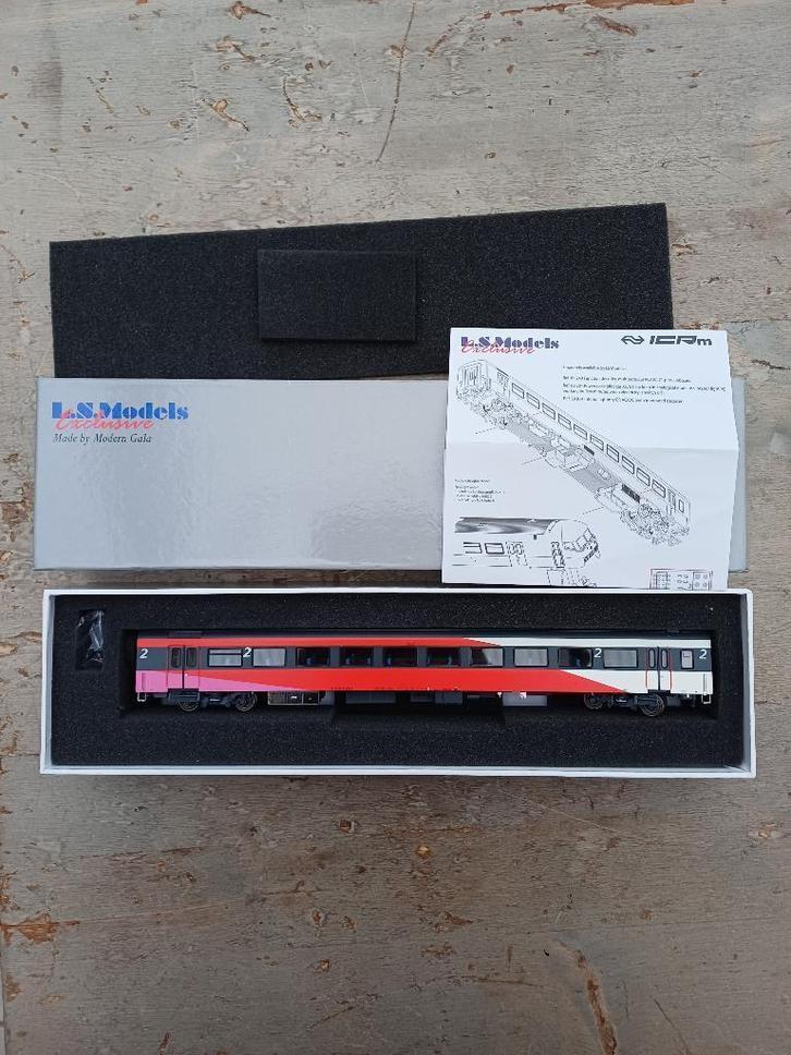 LS Models 44068 ICRm Hispeed Benelux, Hobby & Loisirs créatifs, Trains miniatures | HO, Neuf, Wagon, Autres marques, Enlèvement ou Envoi