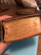 Livre de messe en cuir antique 1935 d'Anvers, Comme neuf, Enlèvement ou Envoi, Christianisme | Catholique