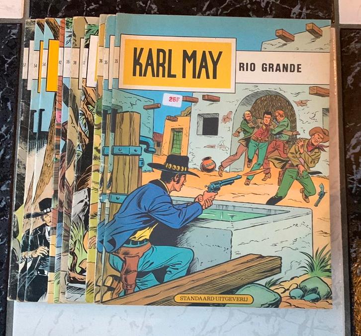 Bundel KARL MAY, Livres, BD, Utilisé, Plusieurs BD, Enlèvement ou Envoi