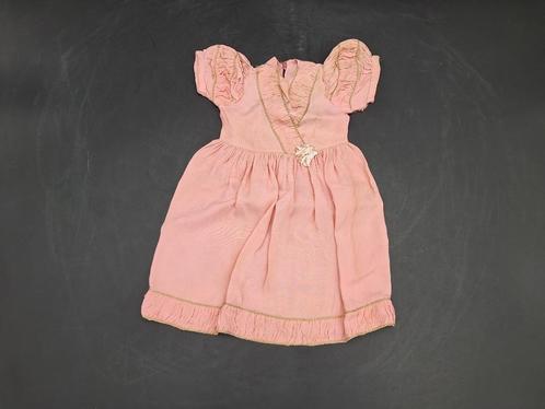 oud zalm roos poppenjurkje, jaren 60, Antiek en Kunst, Curiosa en Brocante, Ophalen of Verzenden