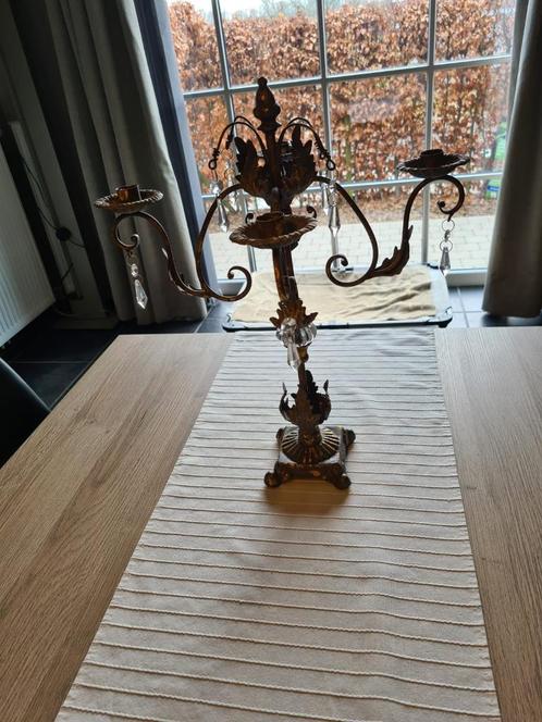Vintage kandelaar, Antiek en Kunst, Antiek | Kandelaars, Overige materialen, Ophalen