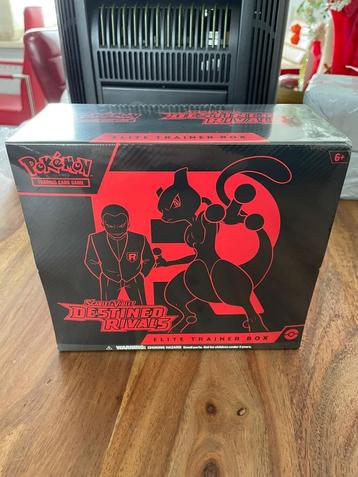 Pokémon Destined Rivals Elite Trainer Box TCG beschikbaar voor biedingen