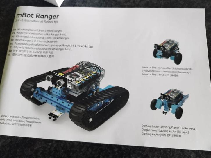 mBot Ranger, Hobby en Vrije tijd, Modelbouw | Radiografisch | Auto's, Zo goed als nieuw, Auto offroad, Elektro, Overige schalen