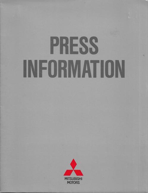 Mitsubishi Galant 1994 persbericht, Boeken, Auto's | Folders en Tijdschriften, Gelezen, Mitsubishi, Verzenden