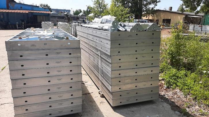 Coffrage typ Hunnebeck Rasto: 100m² hauteur: 2,70m, Doe-het-zelf en Bouw, Metalen, Zo goed als nieuw, Overige metalen, Ophalen of Verzenden