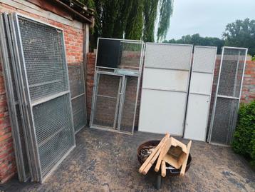 Alu volière panelen stevige draad beschikbaar voor biedingen