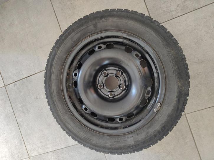 Winterbanden met velg, Auto-onderdelen, Banden en Velgen, Banden en Velgen, Winterbanden, 15 inch, 185 mm, Personenwagen, Gebruikt