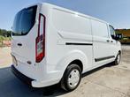 Ford Transit Custom 105pk L2H1 Airco Cruise Parksensoren, Voorwielaandrijving, Zwart, 4 cilinders, Wit