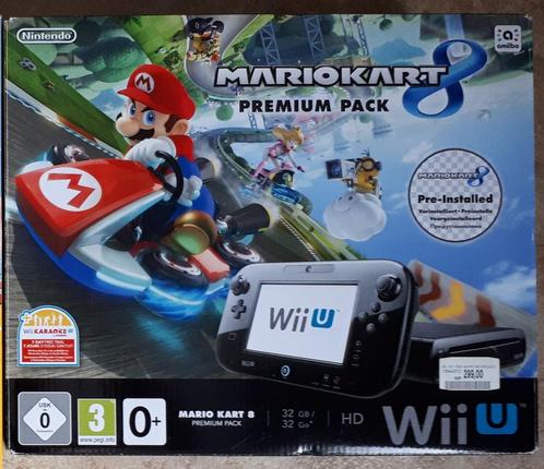 Box Wii U (Mario Kart 8-editie) (bijlagen), Games en Spelcomputers, Spelcomputers | Nintendo Consoles | Accessoires, Gebruikt