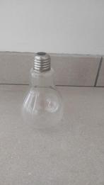 Vaas - Gloeilamp - Kunststof - Bloemenhouder, Huis en Inrichting, Woonaccessoires | Vazen, Kunststof, Overige kleuren, Ophalen of Verzenden