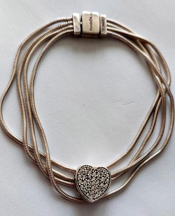 "Pandora" zilveren (0925/1000) armband. 
