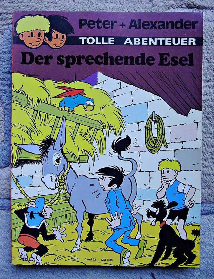 Jommeke allemand: Peter + Alexander 32: Der sprechende Esel!, Livres, BD, Une BD, Enlèvement ou Envoi
