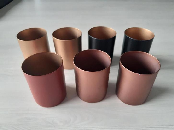 Set van 7 Theelichthouders Marie Michielsens voor Serax, Huis en Inrichting, Woonaccessoires | Kandelaars en Kaarsen, Nieuw, Goud