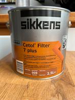 Sikkens cetol Filter 7 plus, Ophalen of Verzenden, Zo goed als nieuw