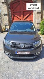 Dacia Logan 2017 zwart, Auto's, Dacia, Voorwielaandrijving, 4 deurs, Stof, Particulier