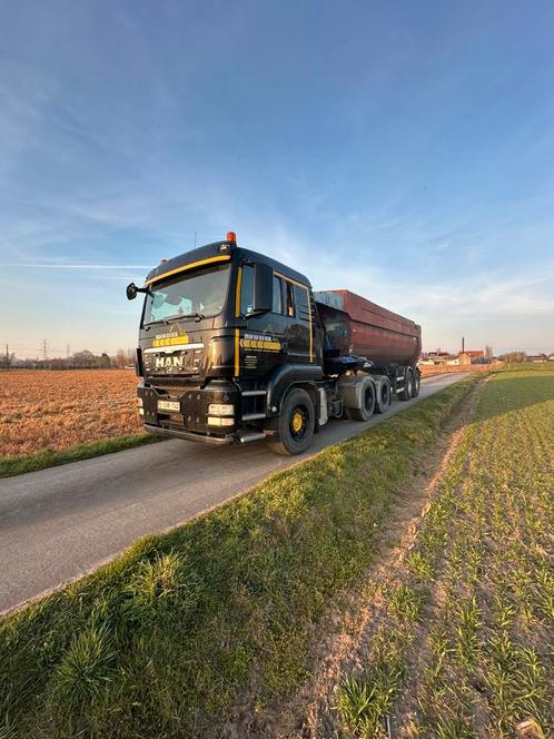 Man trekker tga dubbel 3 asser, Auto's, Vrachtwagens, Bedrijf, MAN, Euro 4, Ophalen
