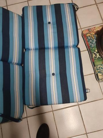 COUSSINS DE HAUTE QUALITÉ POUR CHAISES DE JARDIN - 4 PIÈCES, Enlèvement, Comme neuf