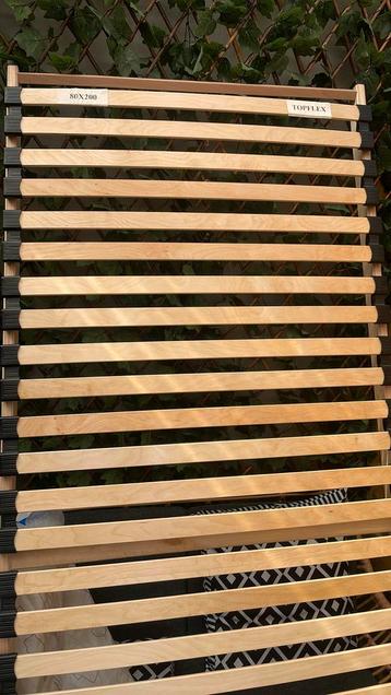 Topflex lattenbodem 80x200 2 stuks beschikbaar voor biedingen