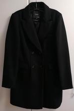 Zwarte halflange geklede dames winterjas, 44, Enlèvement ou Envoi, Comme neuf