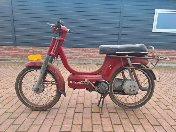 Vespino GL oldtimer brommer bromfiets Vespa 49cc 2-takt, Fietsen en Brommers, Brommers | Vespa, Ophalen
