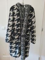 Veste trois-quarts noire et blanche à motif pied-de-poule, Vêtements | Femmes, Made in Italy, Enlèvement, Comme neuf, Autres couleurs