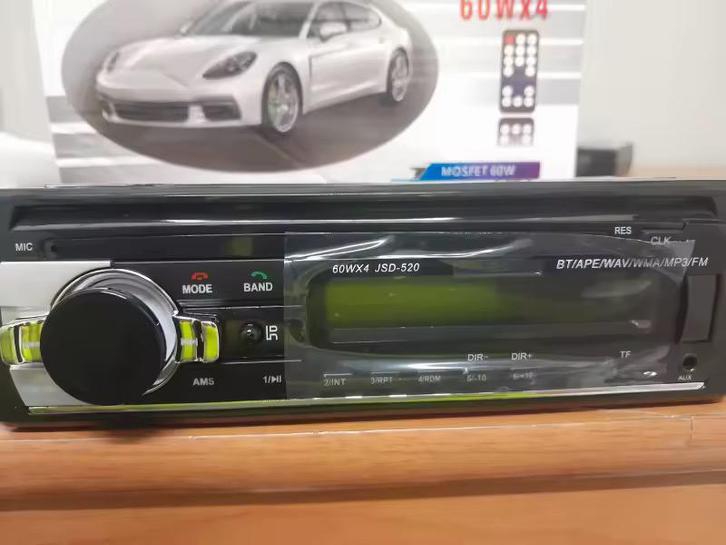 Autoradio met Bluetooth, AUX en USB Nieuw in Doos Gratis Ver, Auto diversen, Autoradio's, Nieuw, Ophalen