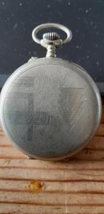 Mooi antiek art deco zakhorloge Langendorf , loopt, Ophalen of Verzenden