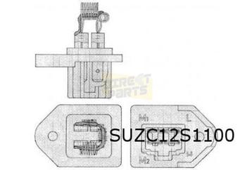 Suzuki Vitara (10/88-1/01) (-AC) kachelweerstand Origineel! 