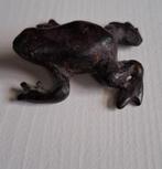 Mini gietijzeren kikkertje, Verzamelen, Dierenverzamelingen, Ophalen of Verzenden, Zo goed als nieuw, Reptiel of Amfibie, Beeldje of Figuurtje