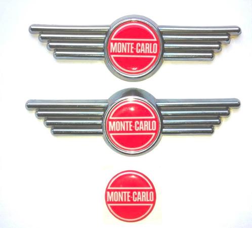 MONTE CARLO badges Classic Mini Cooper., Auto-onderdelen, Overige Auto-onderdelen, Mini, Oldtimer onderdelen, Rover, Austin, Nieuw