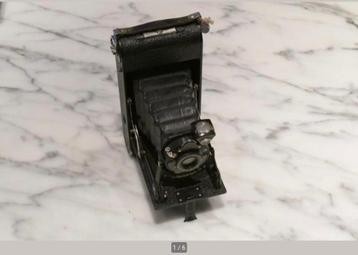 Voigtländer Bessa Voigtar 7.7 pour film 6X9, Enlèvement ou Envoi, Avant 1940, Appareils photo