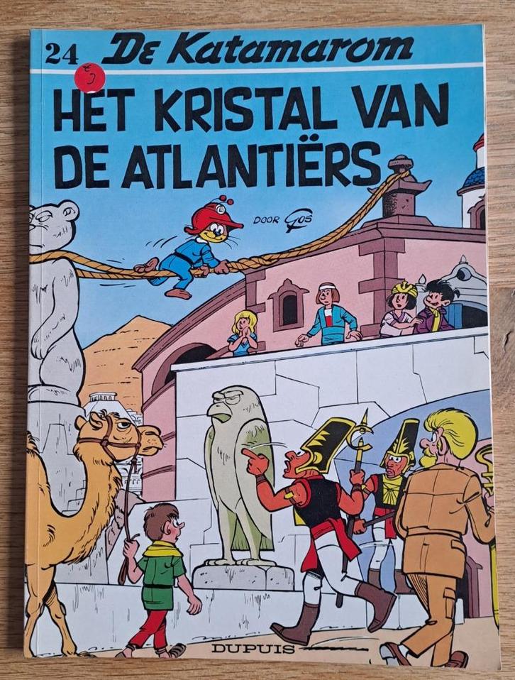 24 - De Katamarom - Het Kristal van de Atlantiërs, Boeken, Stripverhalen, Gelezen, Eén stripboek, Ophalen of Verzenden
