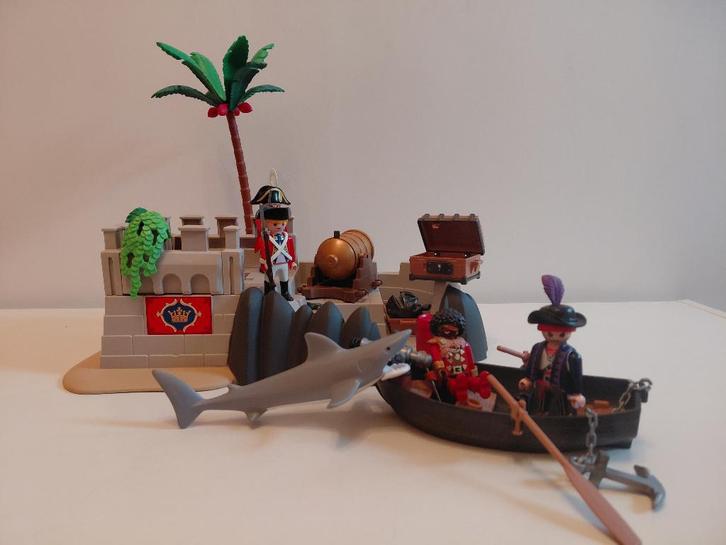 Playmobil Bastion des soldats et pirates 70413, Kinderen en Baby's, Speelgoed | Playmobil, Zo goed als nieuw, Complete set, Ophalen