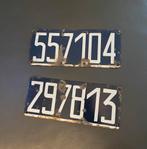 Kenteken platen 2 stuks 15, Verzamelen, Retro, Verzenden, Overige typen