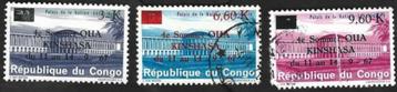 3 Postzegels Organisatie afrikaanse eenheid  Congo-Kinshasa beschikbaar voor biedingen