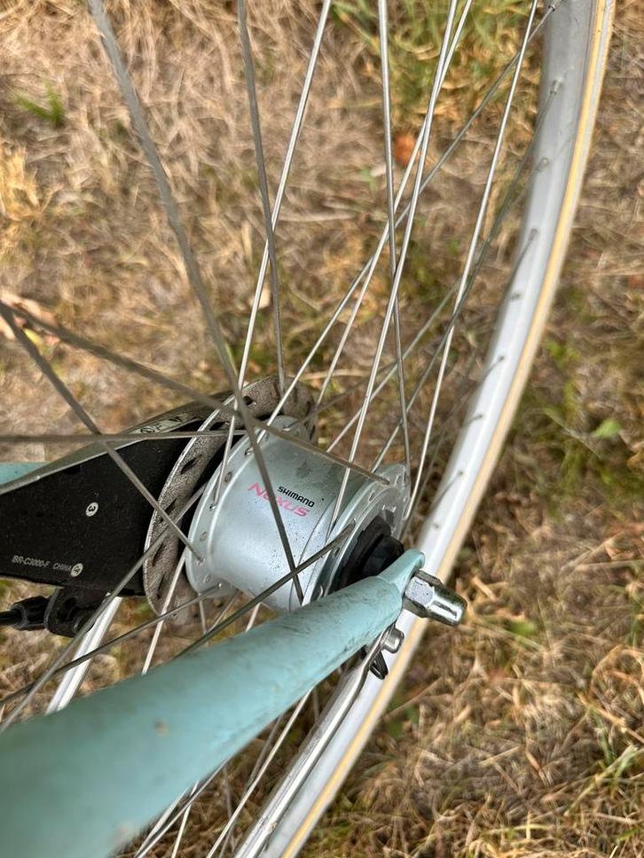 Damesfiets, Fietsen en Brommers, Fietsen | Meisjes, Gebruikt, 26 inch of meer, Handrem, Versnellingen, Ophalen